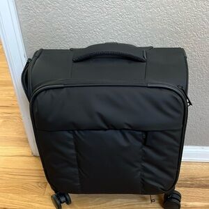 CALPAK Soft-Sided Luka Mini Matte Black Rolling Travel Bag